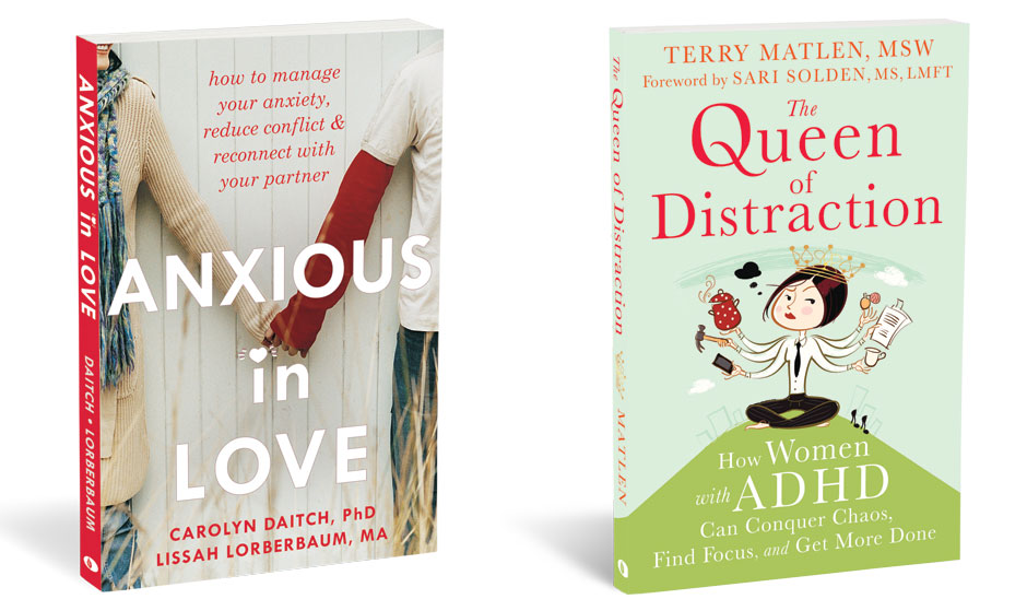 Anxious in Love and The Queen of Distraction bookcovers