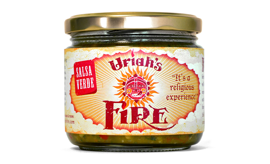 Uriah's Fire Label and Brand